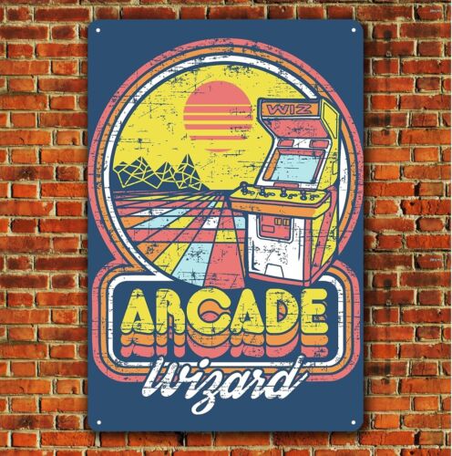 Arcade Games & Vending Llc Photos - Arcade Wizard Retro Video Game Metal